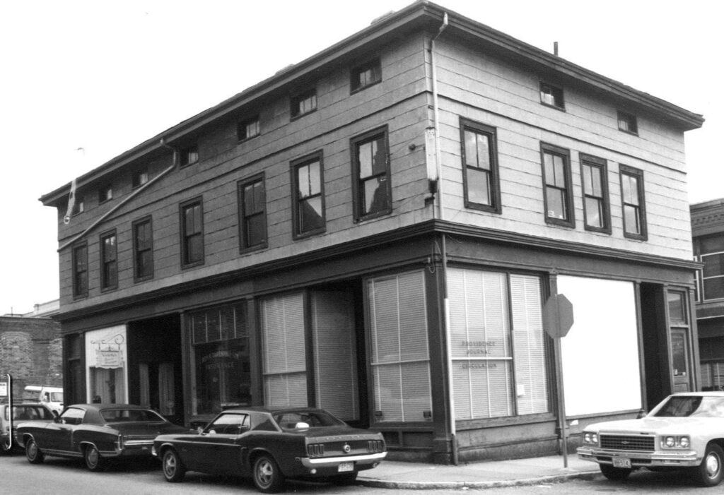 Circa 1970 s vintage picture of tequila lime building