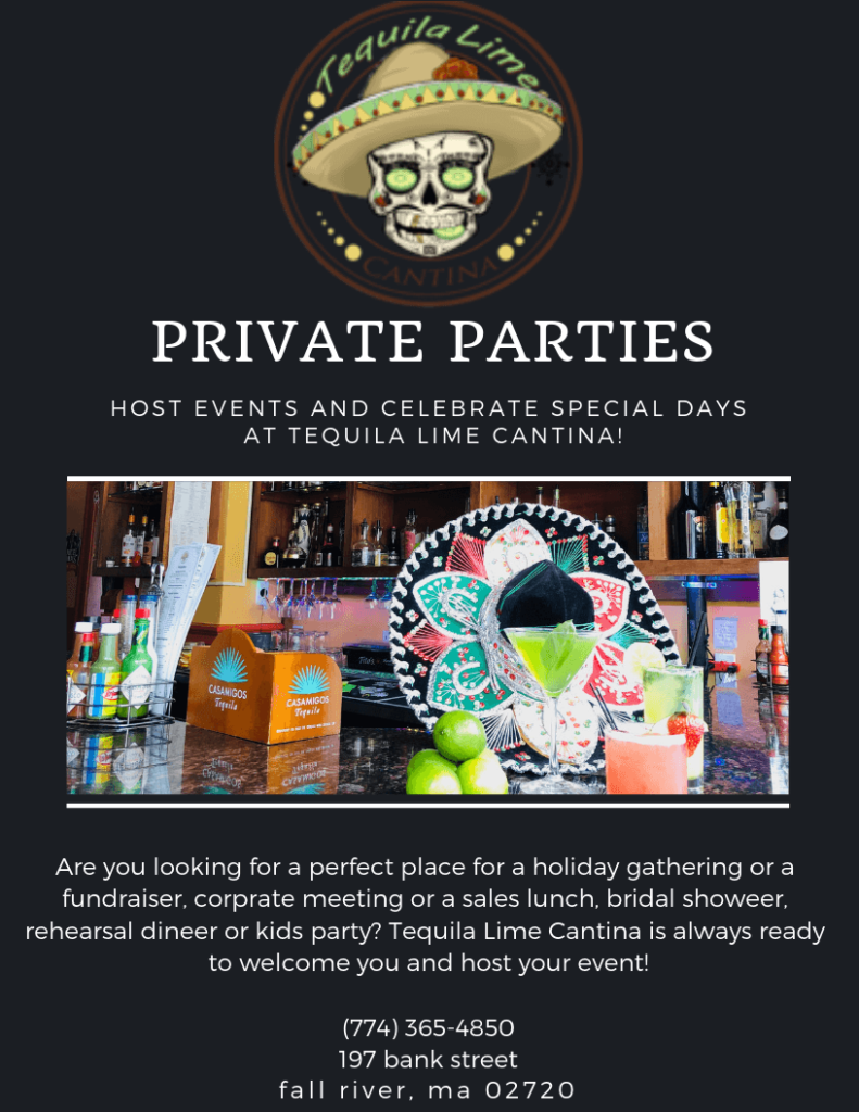 Private Parties Tequila Lime Cantina